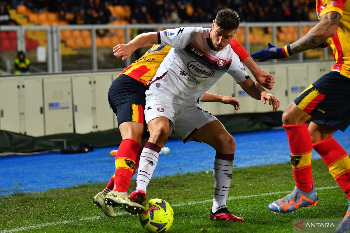 Liga Italia: Salernitana pecundangi Lecce 2-1, Bologna menang 2-0 atas Spezia