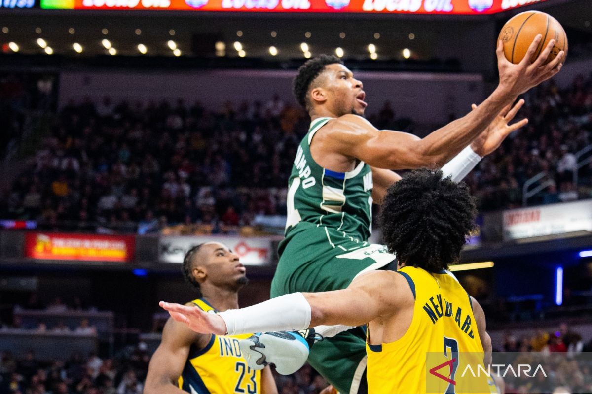 Dominan di paruh pertama modal Bucks bekuk Pacers