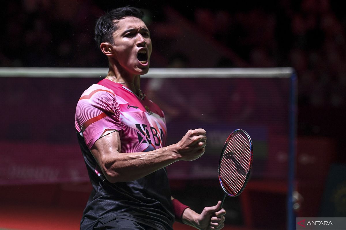 Jonatan Christie nikmati kemenangan menuju final di Istora Senayan