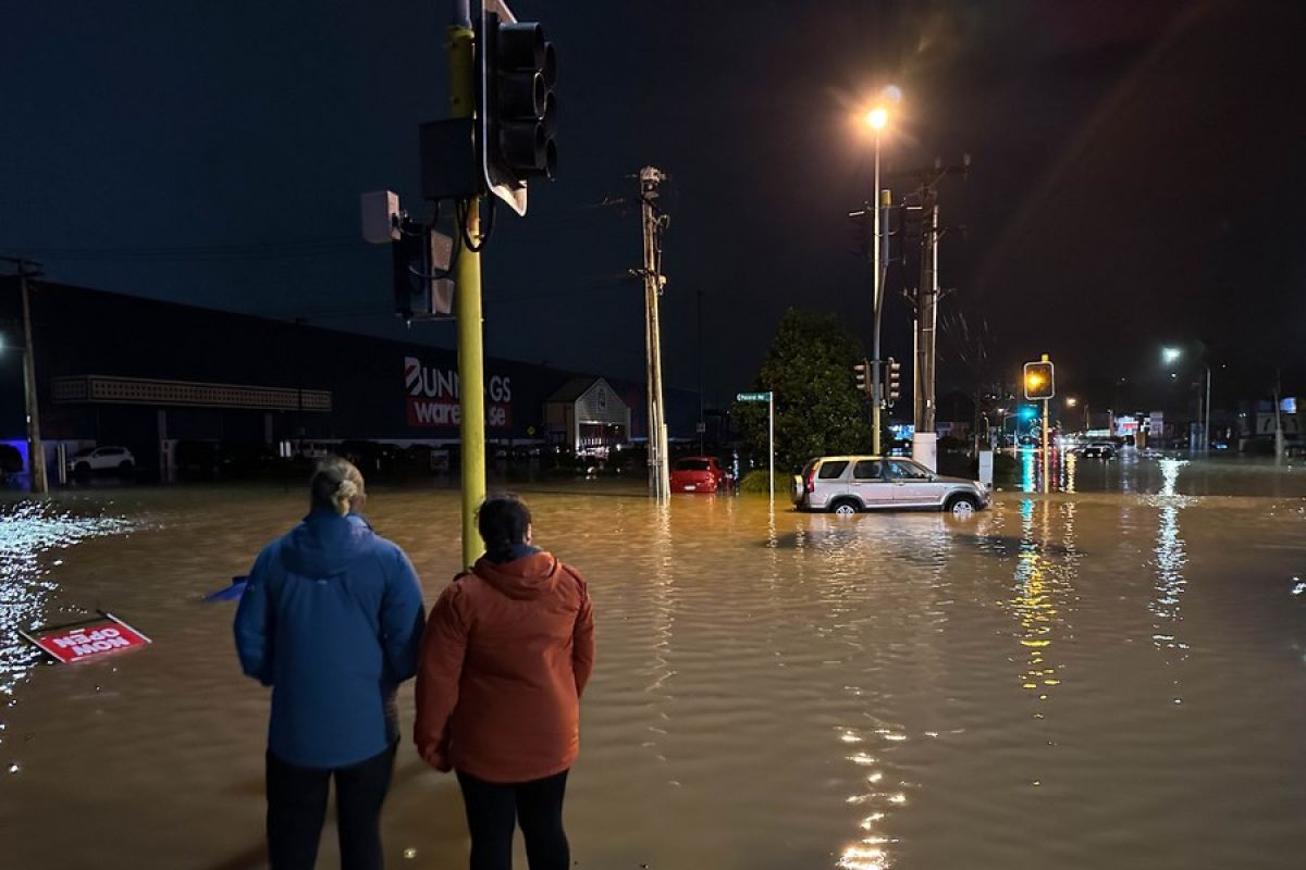 Banjir meluas, Selandia Baru umumkan keadaan darurat di Auckland
