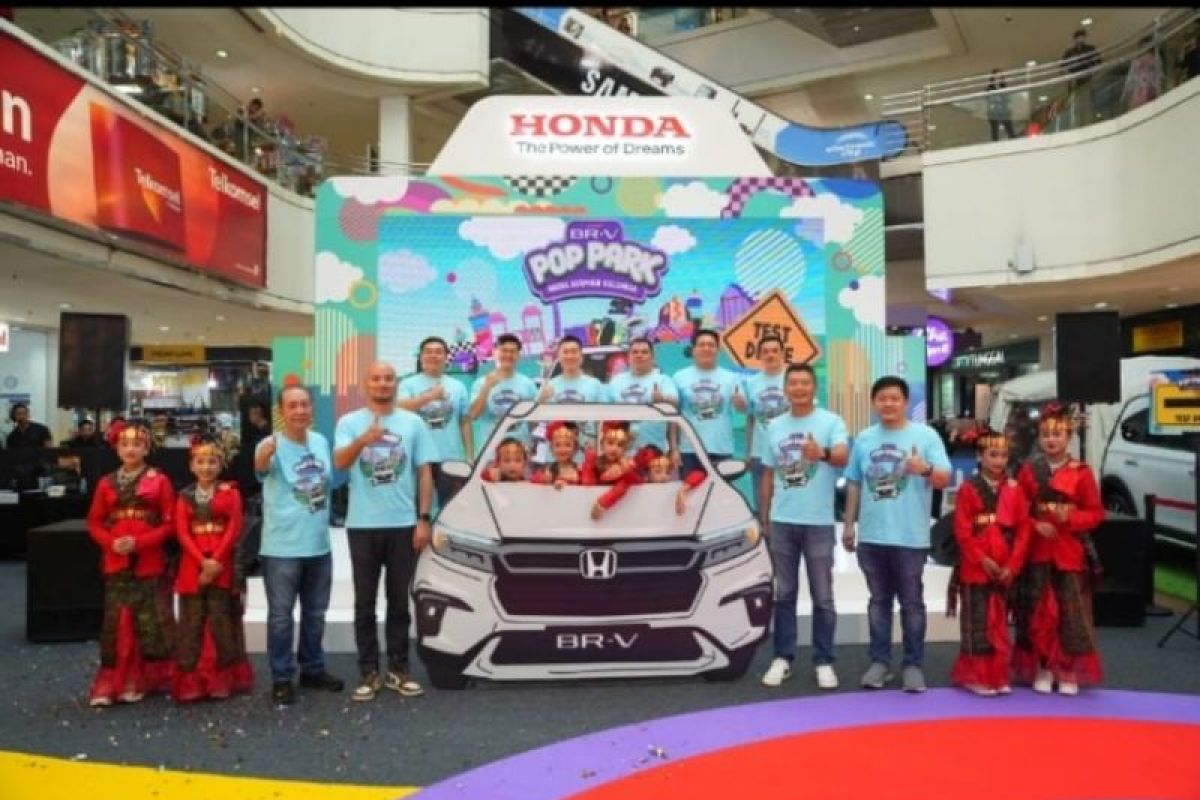 Pertama kali sambangi Pulau Sumatera, All New Honda BR-V Pop Park hadir di Medan