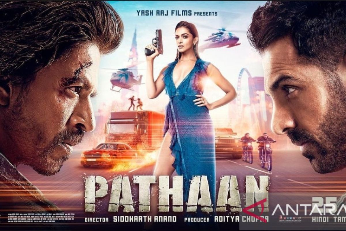 Film Shah Rukh Khan "Pathaan" langsung "blockbuster" dua hari