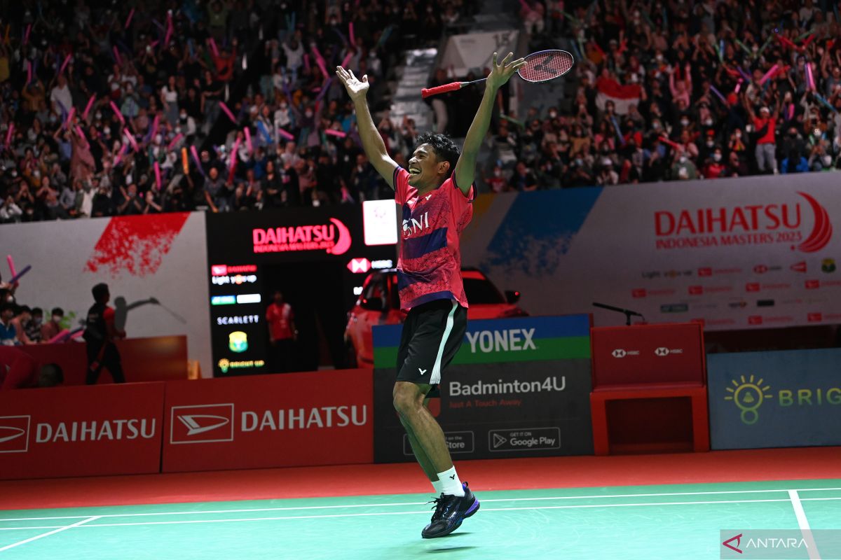 Final Indonesia Masters 2023: Pelatih tunggal putra bangga atletnya ciptakan 