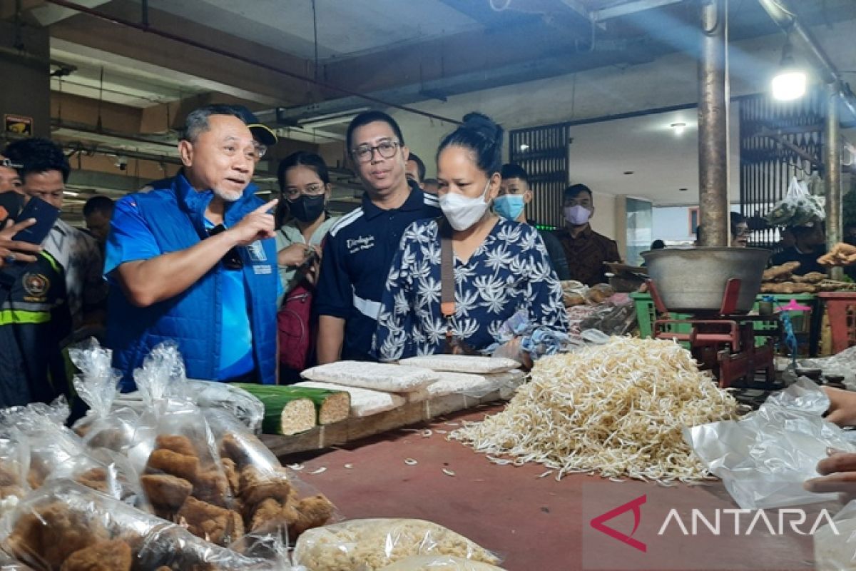 Mendag temui harga beras masih tinggi di Cisalak Depok