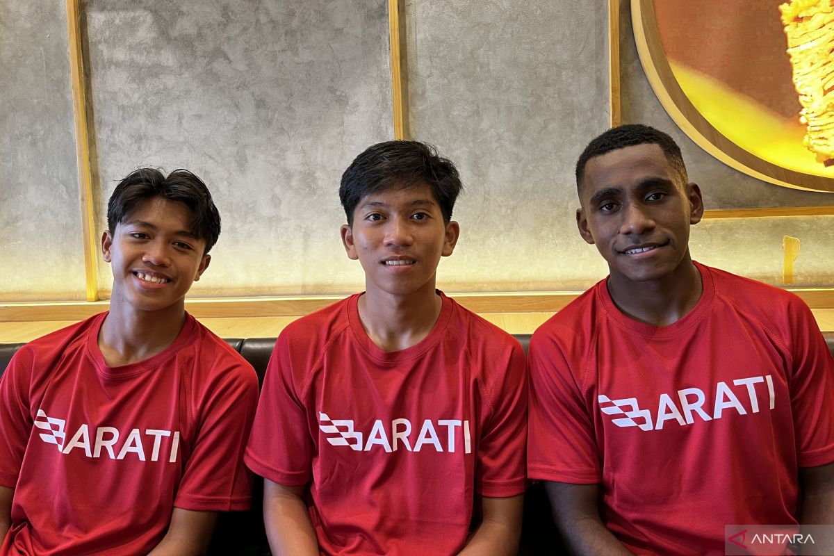 Timnas U-16 bagi kiat dan semangat untuk pesepak bola muda Indonesia