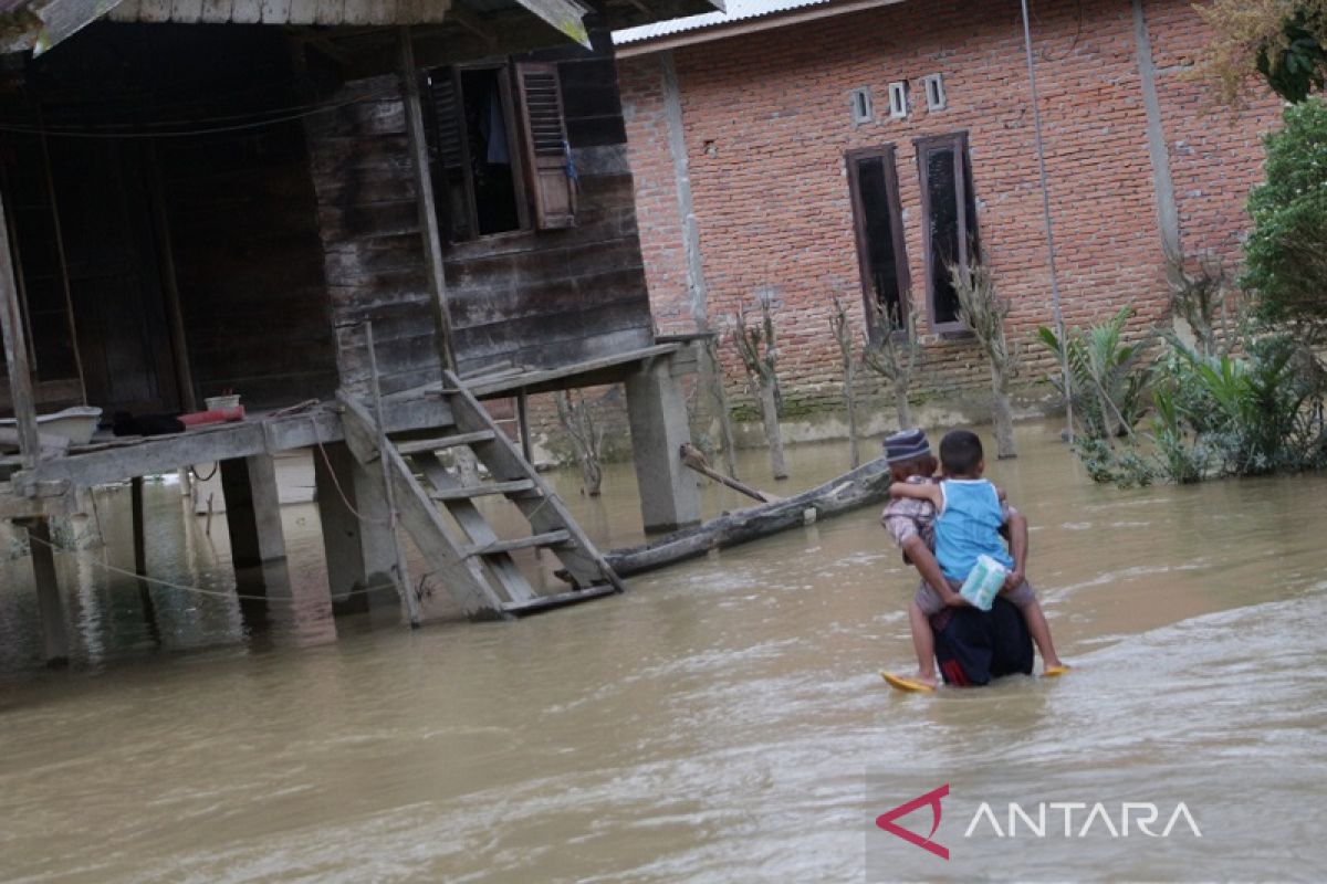 Air sungai naik, Kampung Balai Aceh Tamiang banjir lagi