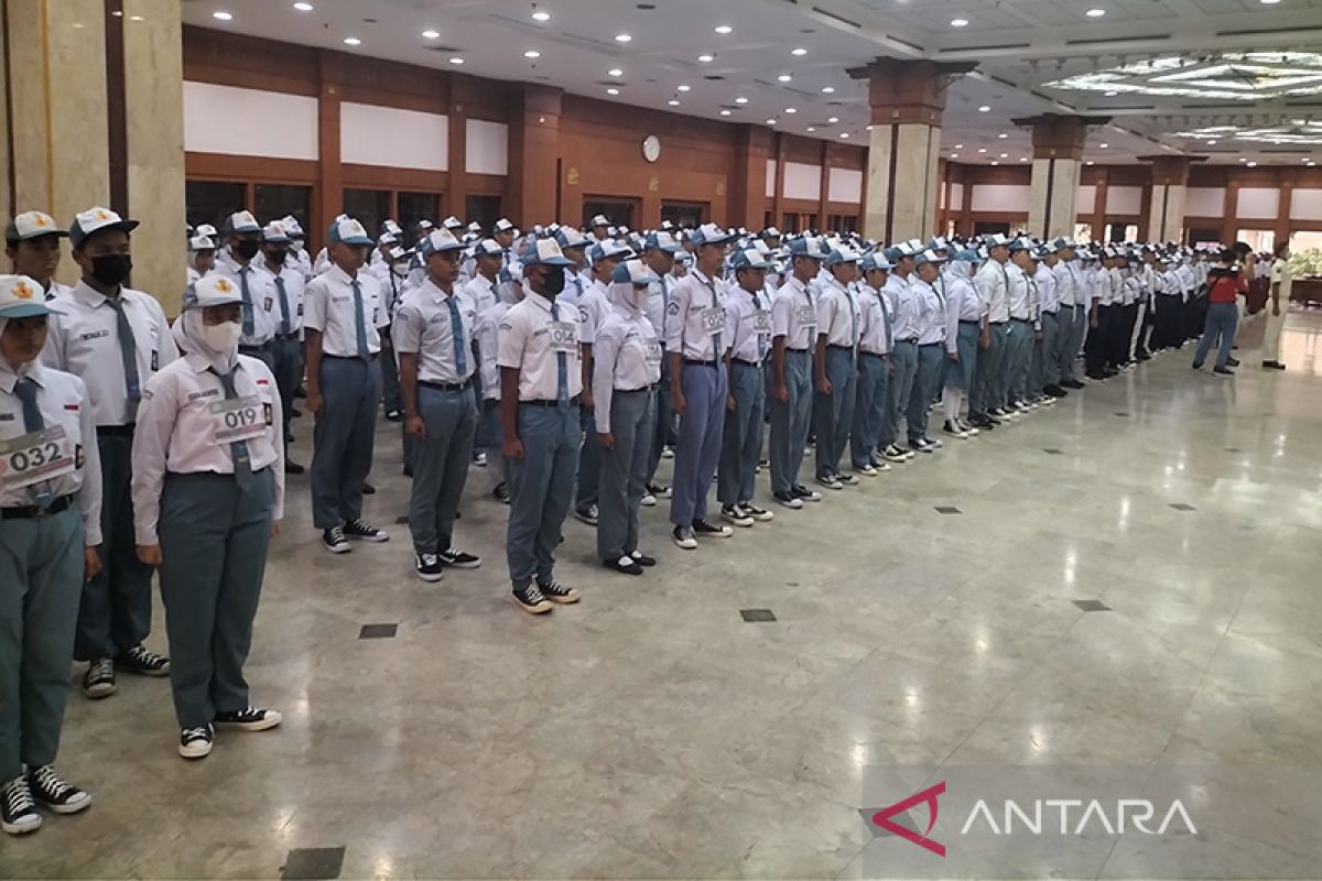 Jakarta Barat gelar lomba baris berbaris Maju Bersama Raih Juara