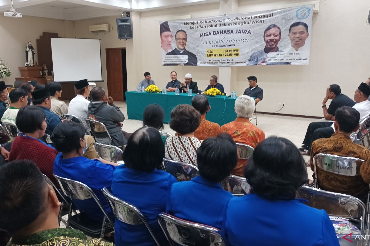 Gereja Katolik di Surabaya gelar sarasehan budaya hadirkan pendakwah NU