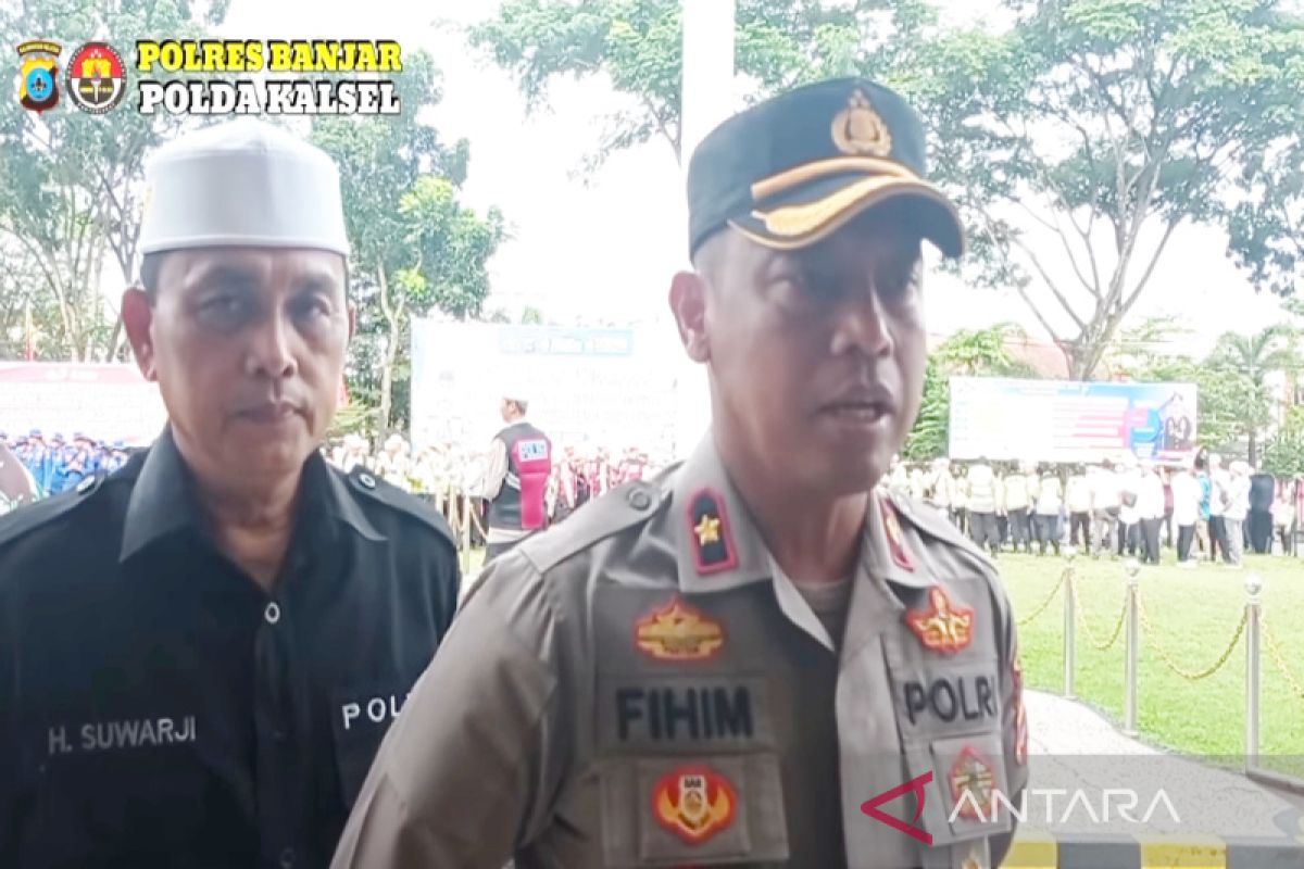 4.000 personel Polres Banjar amankan Haul Guru Sekumpul