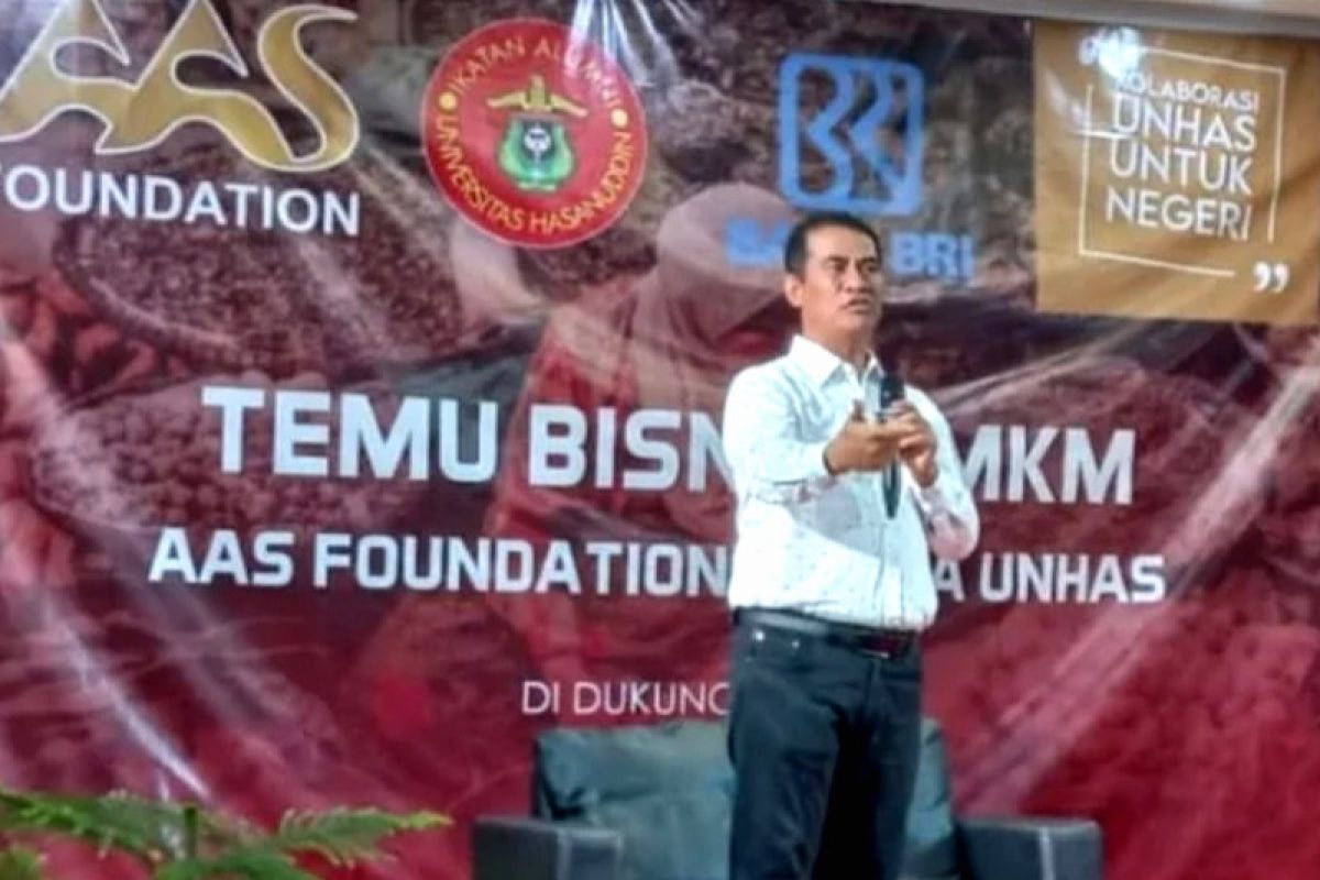 Ketua Umum IKA Unhas mendukung pengembangan UMKM di Sulsel