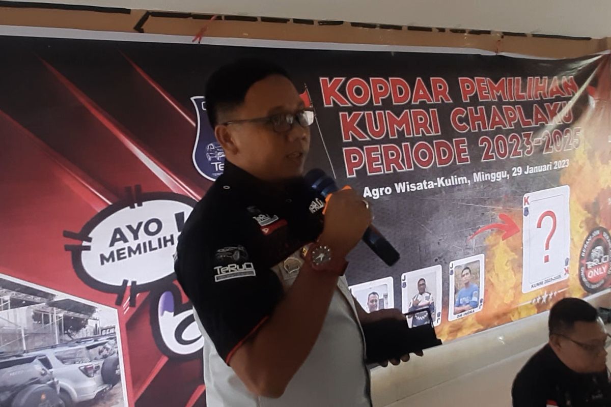 Kejar-mengejar suara, Dody Irwandi akhirnya terpilih jadi Kumendan Teruci Riau 2023-2025
