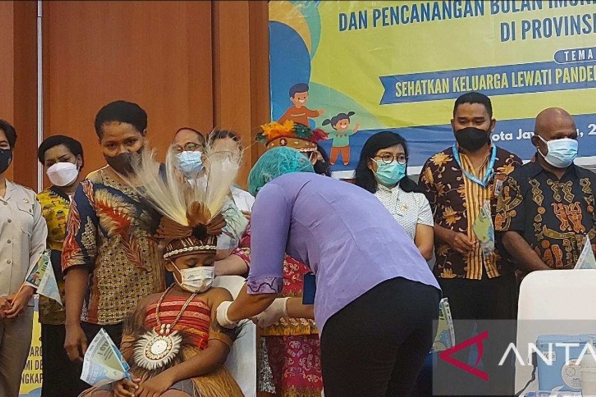 Dinkes Papua melakukan konsolidasi tingkatkan cakupan imunisasi campak