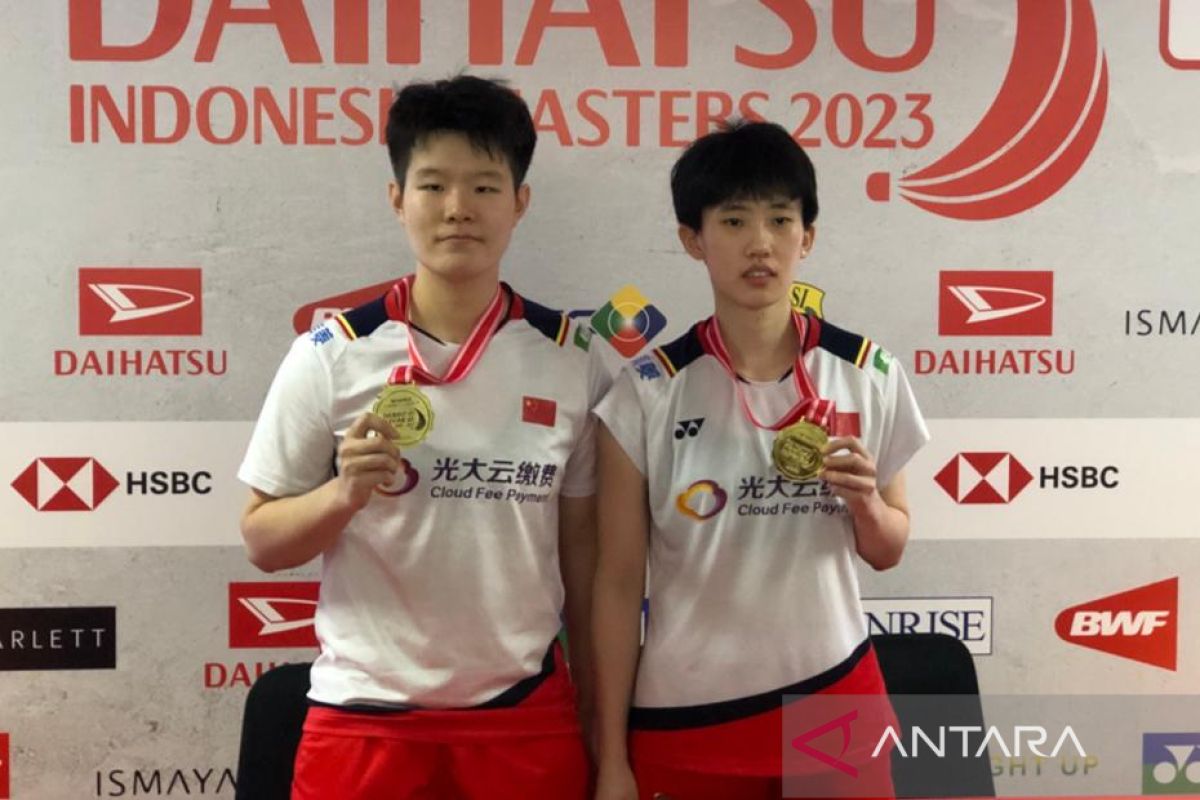 Liu/Zhang buka kemenangan pertama bagi China di Indonesia Masters