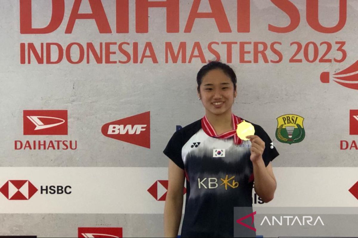 Hasil Indonesia Masters 2023:  An Se Young terima kasih pendukung Indonesia