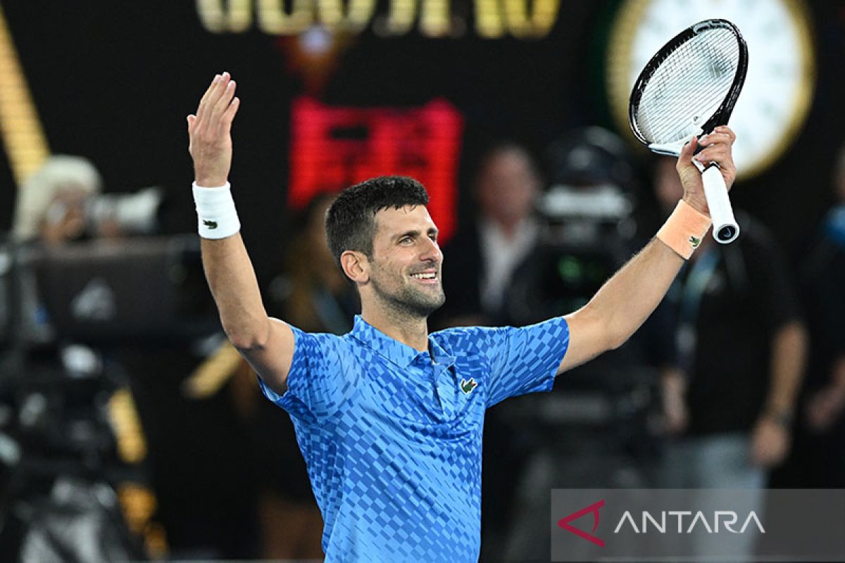 Djokovic juarai Australian Open untuk catatkan gelar Grand Slam ke-22