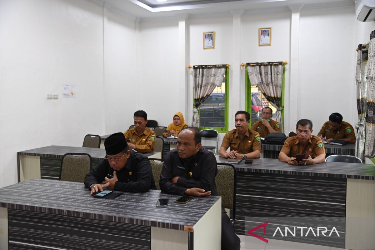 Pemkot Padang Sidempuan hadir rapat pengendalian inflasi bersama Mendagri