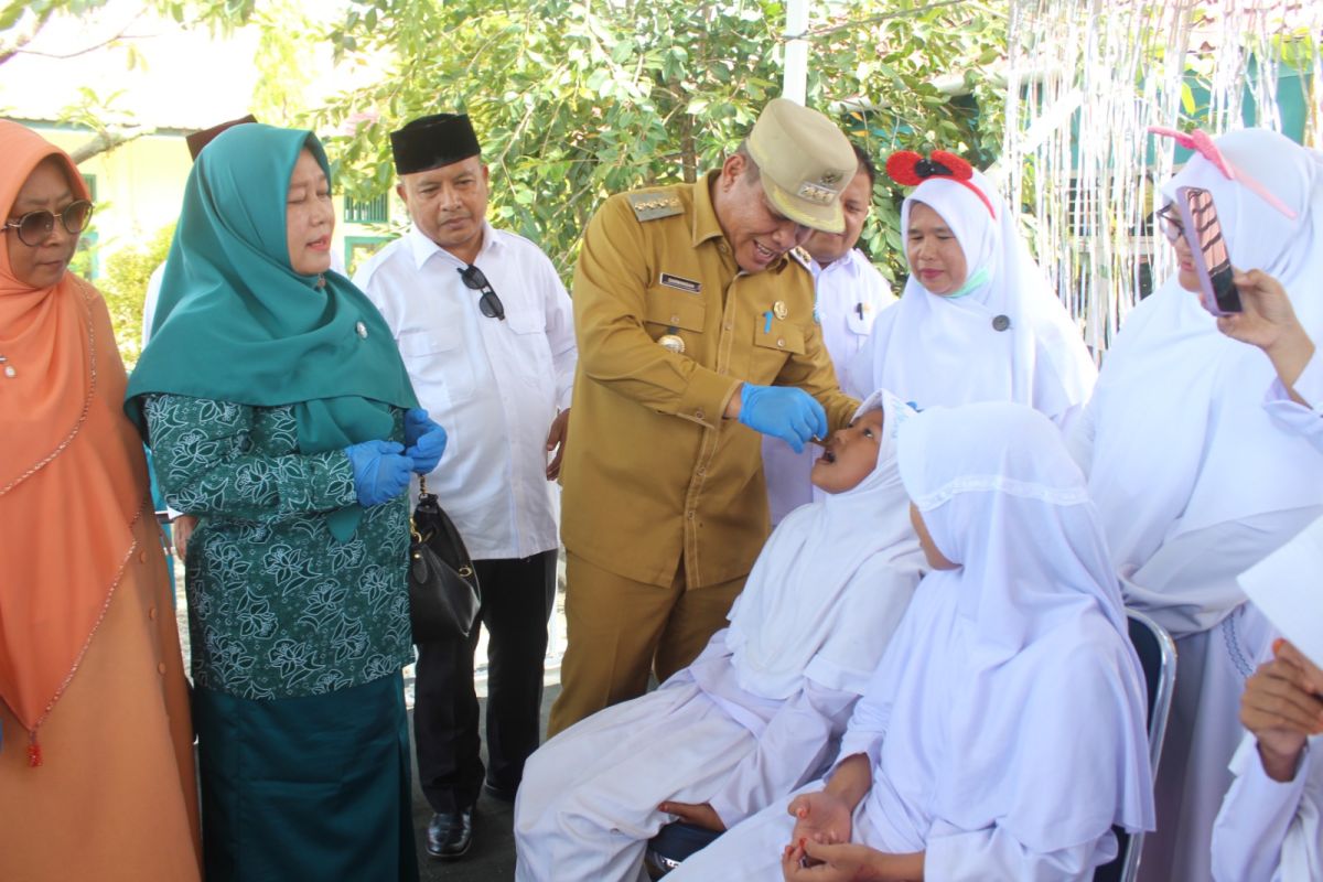 Turunkan angka stunting, Pemkab Abdya bagikan tablet tambah darah pada remaja putri