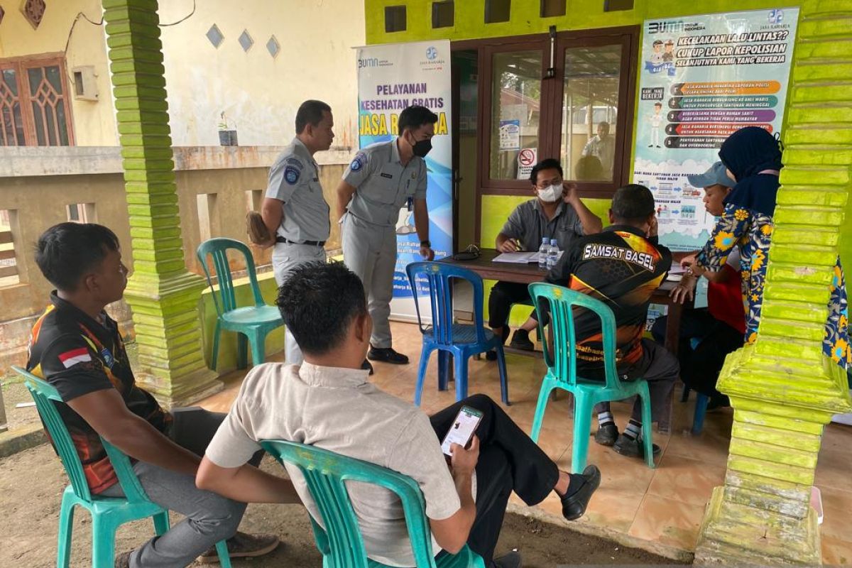 JR Babel Gelar Pemeriksaan Kesehatan Gratis Di Desa Tepus, Bangka Selatan