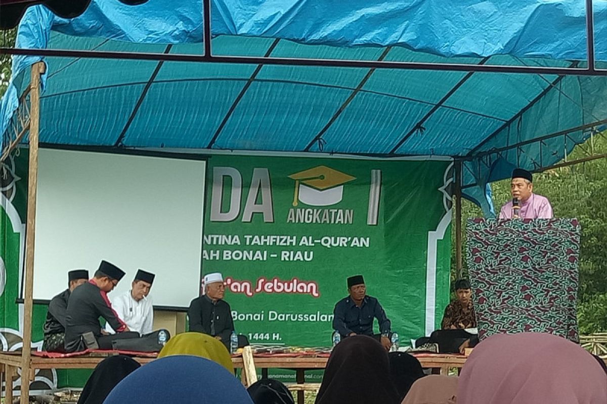 LAM Riau dukung pengembangan Pesantren Tahfidz Suku Bonai