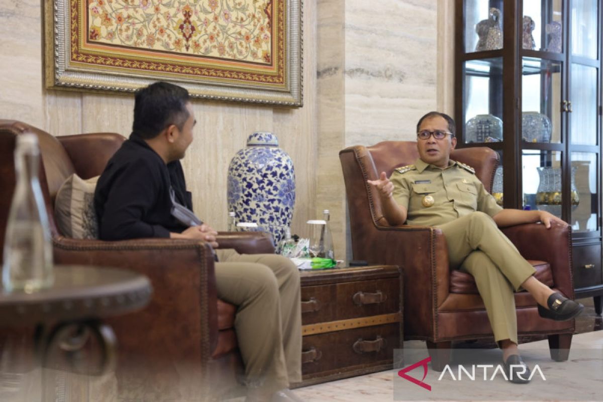 Dansatgas Densus 88 Sulsel temui Wali Kota Makassar bahas keamanan
