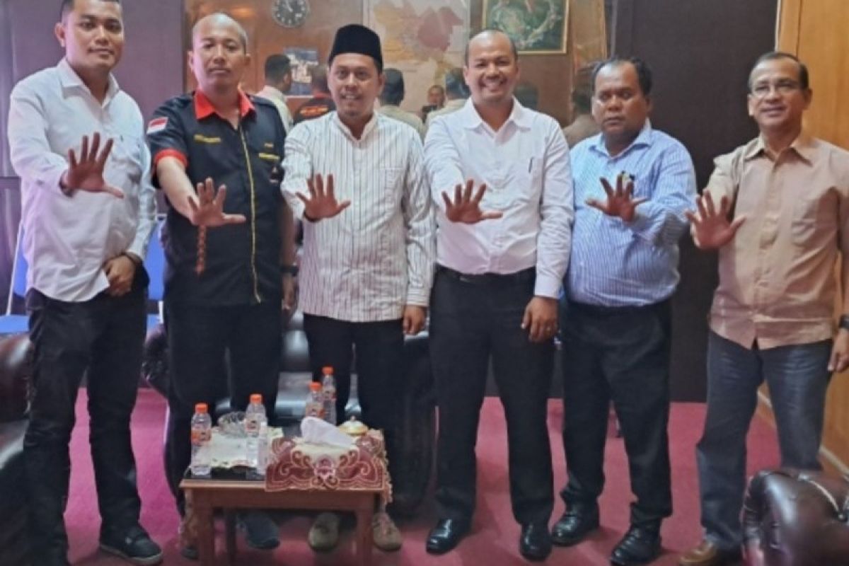 Ketua DPRD Tebing Tinggi terima audiensi PMS dan panitia Gondang Guro-Guro