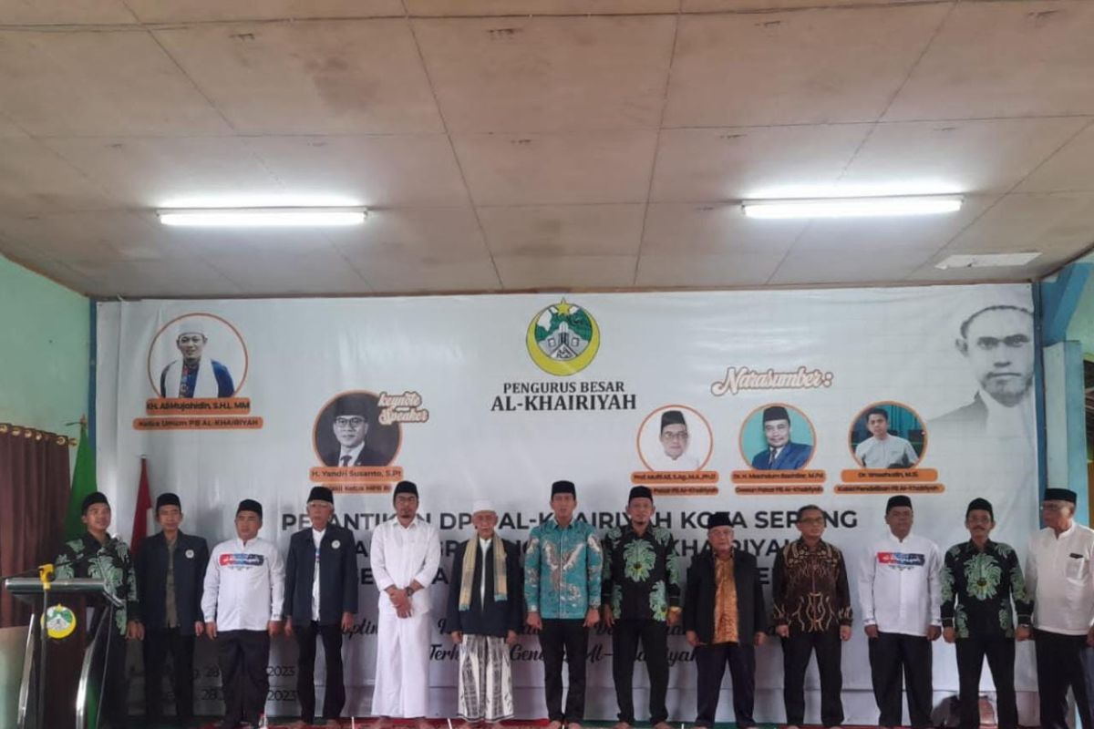 Tingkatkan SDM, PB Al Khairiyah Gelar Upgrading Guru dan Lantik DPD Kota Serang