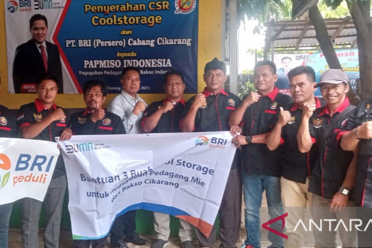 BRI serahkan bantuan gudang beku Papmiso Indonesia