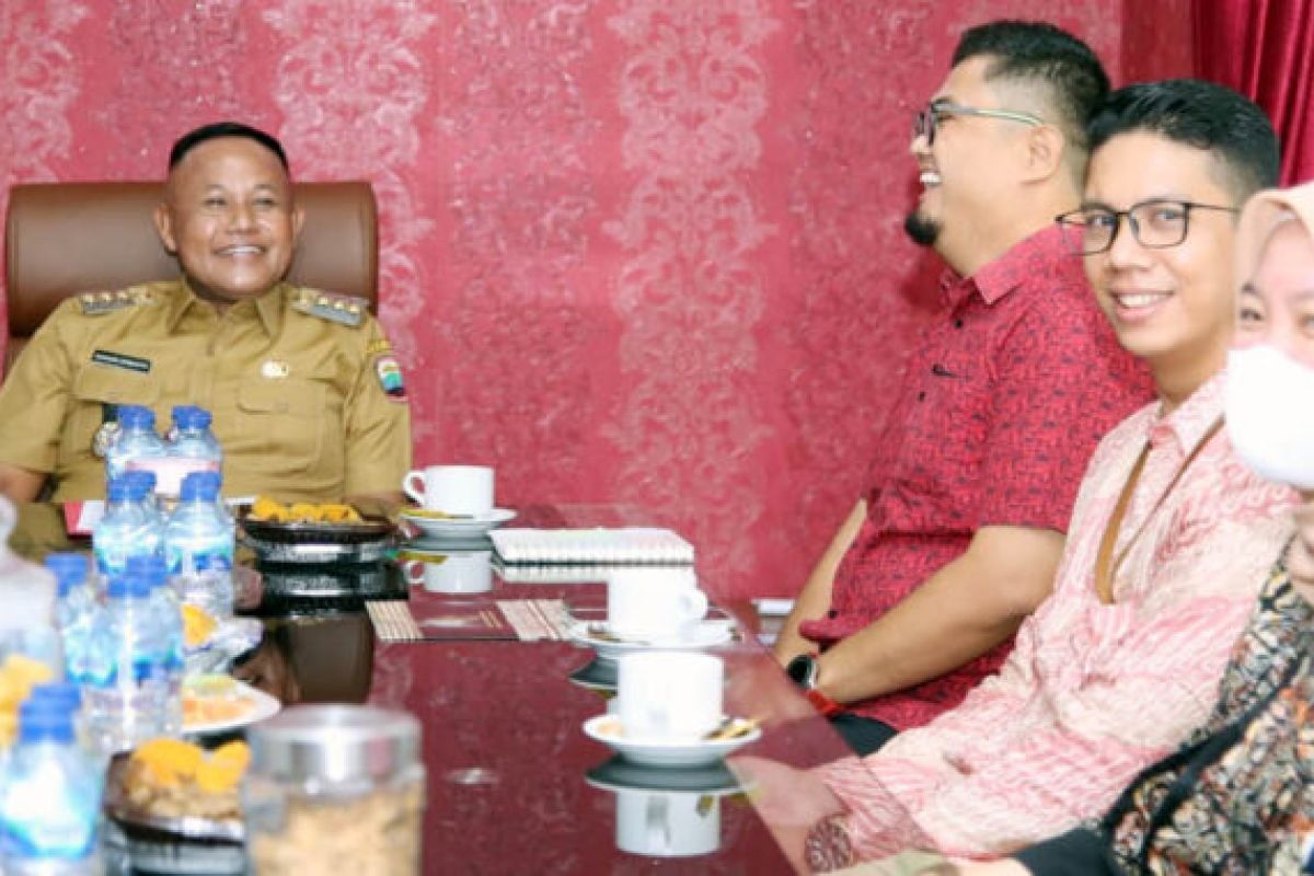 Nanang Ermanto sambut kedatangan BPK RI Perwakilan Provinsi Lampung