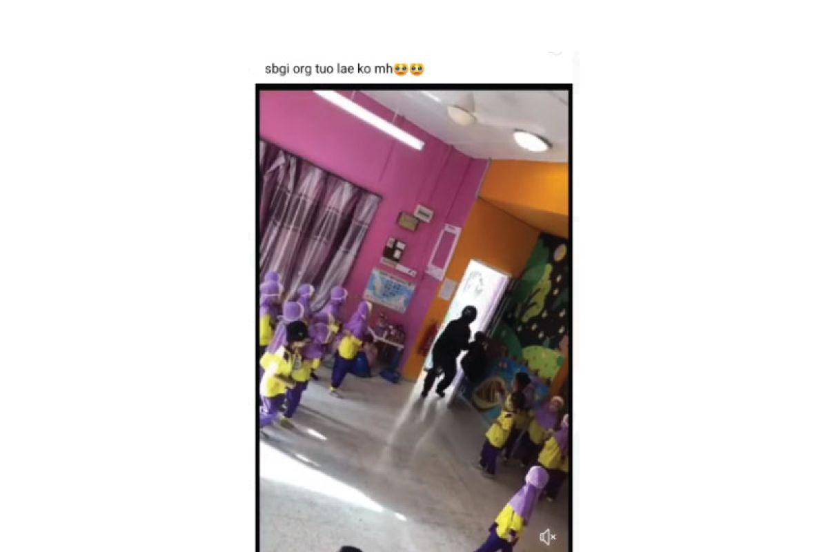 Misinformasi! Video penculikan anak balita di sekolah