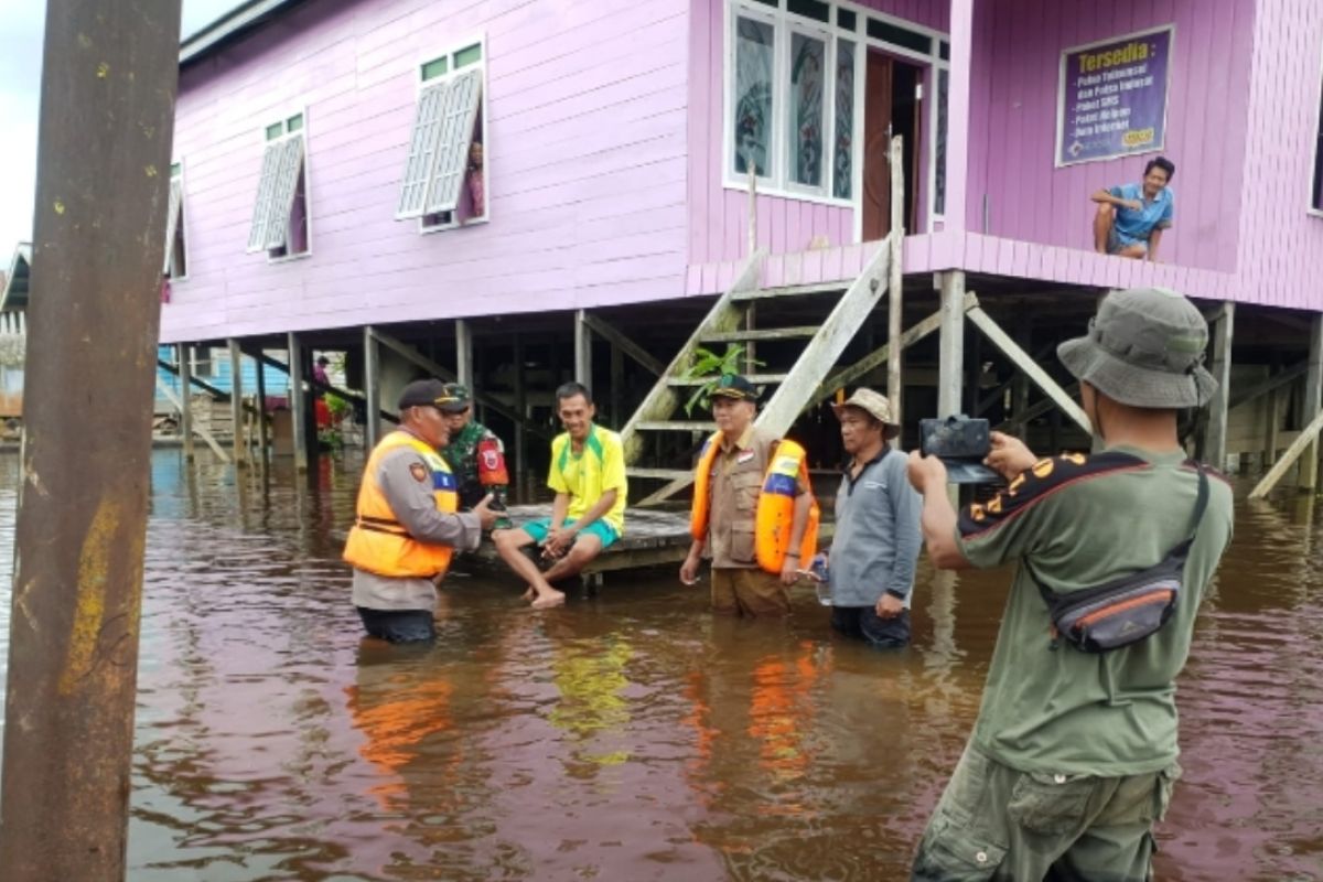 Empat desa terendam banjir di Sembakung Nunukan