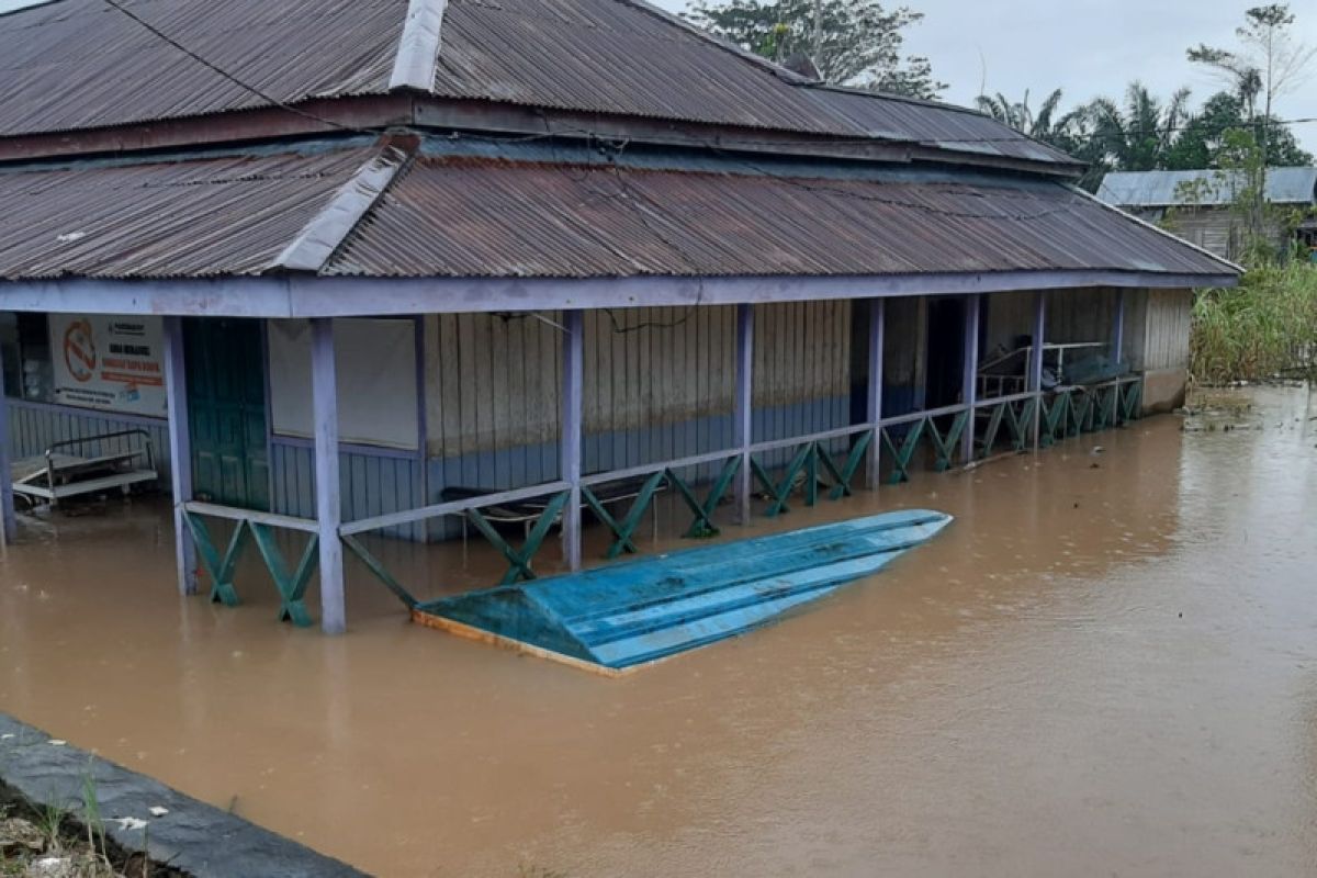 Empat desa terendam banjir di Sembakung Nunukan