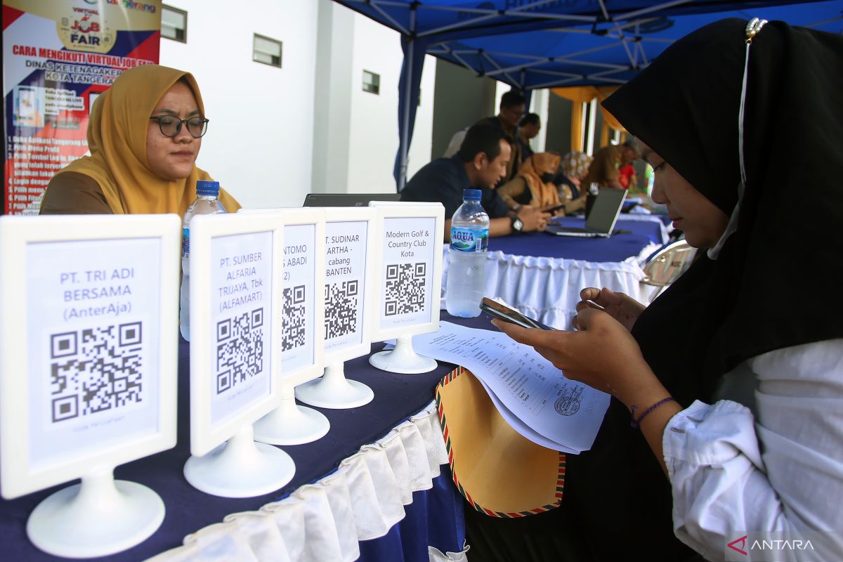 3.541 lowongan disediakan Disnaker Tangerang dalam virtual job fair