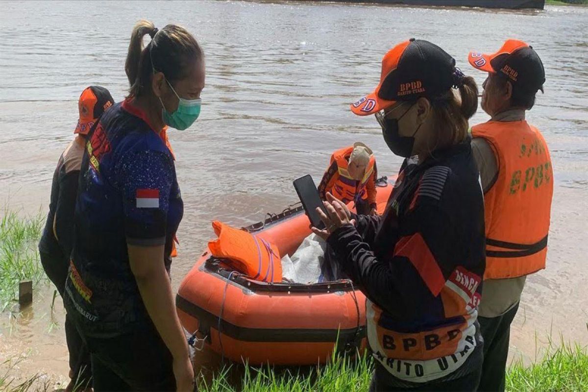 Jasad wanita  warga Lanjas  tenggelam di Sungai Barito ditemukan