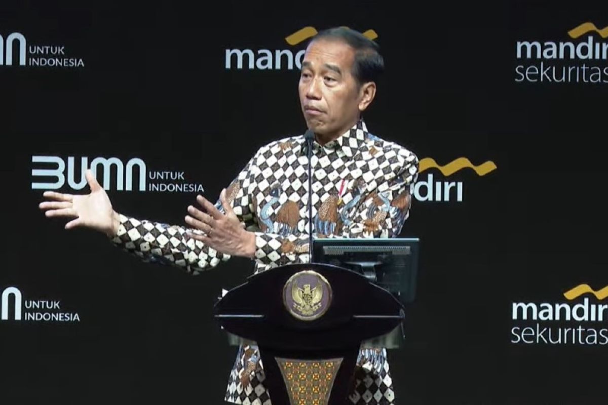 Presiden Jokowi titip dunia perbankan kawal hilirisasi pertambangan