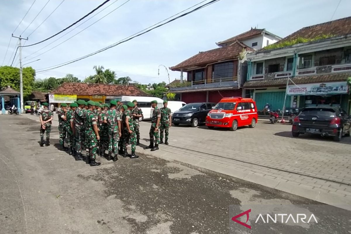 Aparat keamanan mantapkan pengamanan Presiden Jokowi di Jembrana