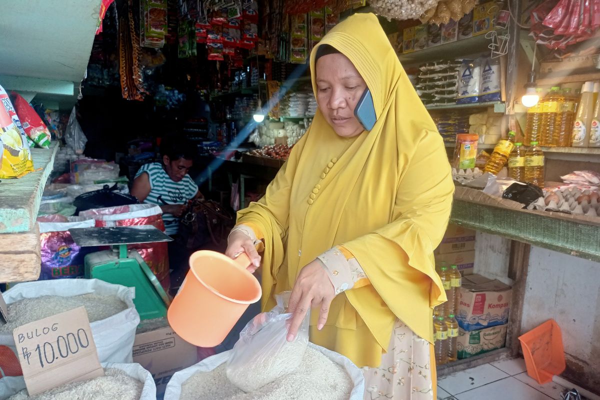 Harga beras di Ambon naik Rp1.500 per kilogram