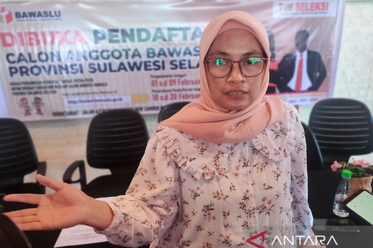 Timsel siapkan 30 persen kuota perempuan calon anggota Bawaslu Sulsel