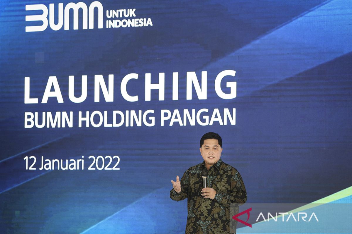 Menteri BUMN tegaskan BUMN siap perkuat industrialisasi pangan