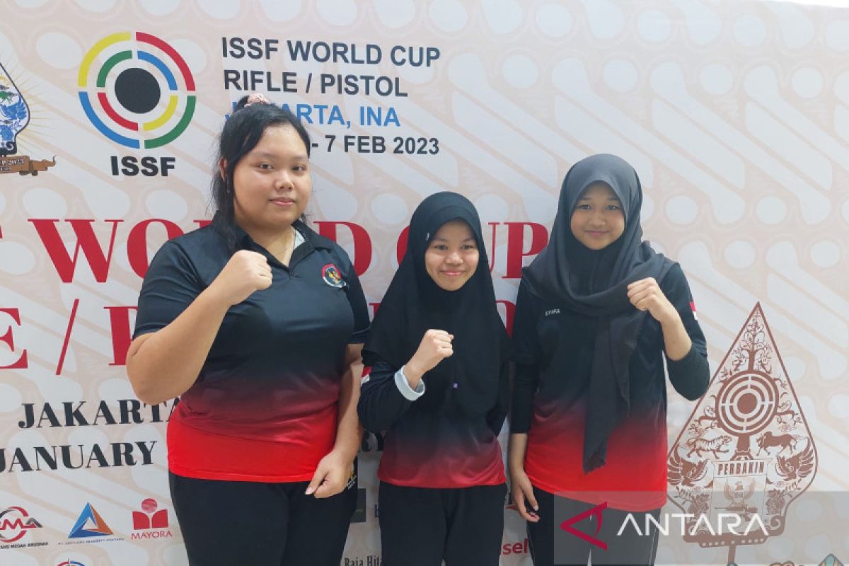 Tiga petembak muda tambah koleksi medali Indonesia di ISSF World Cup