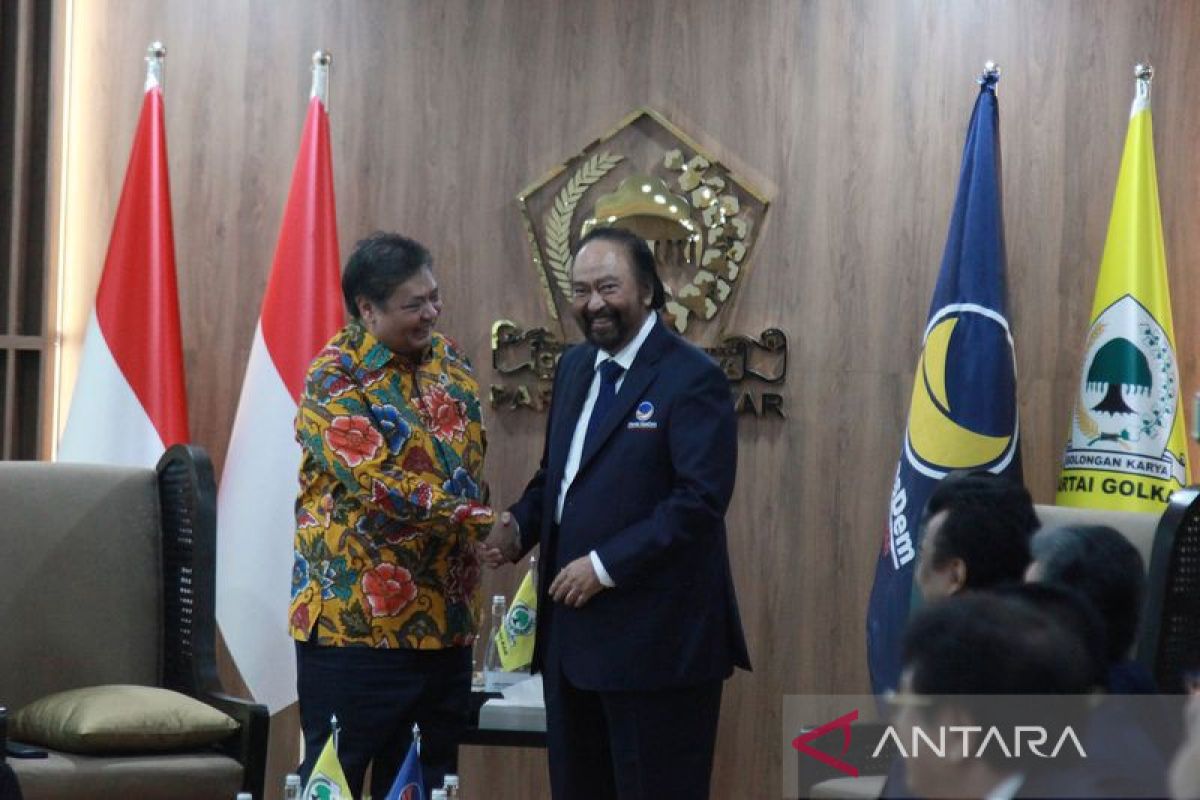 Surya Paloh tegaskan tidak ada perintah Jokowi berkunjung ke Golkar