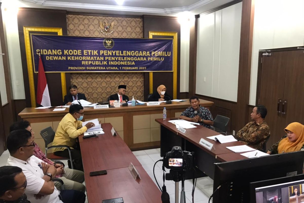 DKPP periksa Ketua KPU Kota Tebing Tinggi