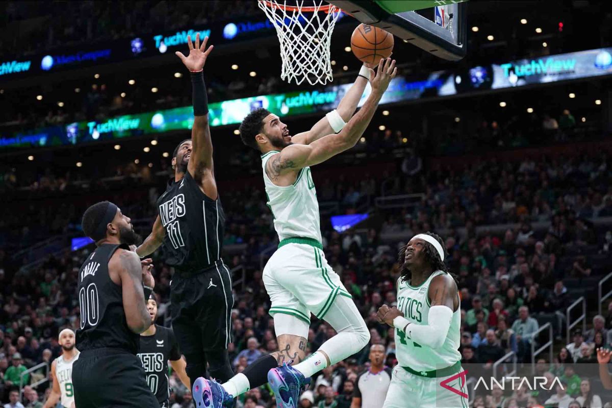 Celtics bungkam Nets dengan selisih telak 43 poin