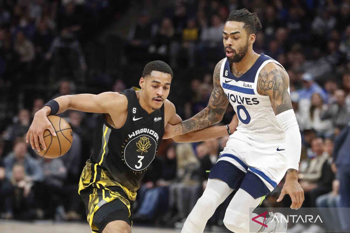 NBA: Timberwolves menang 119-114 atas Warriors