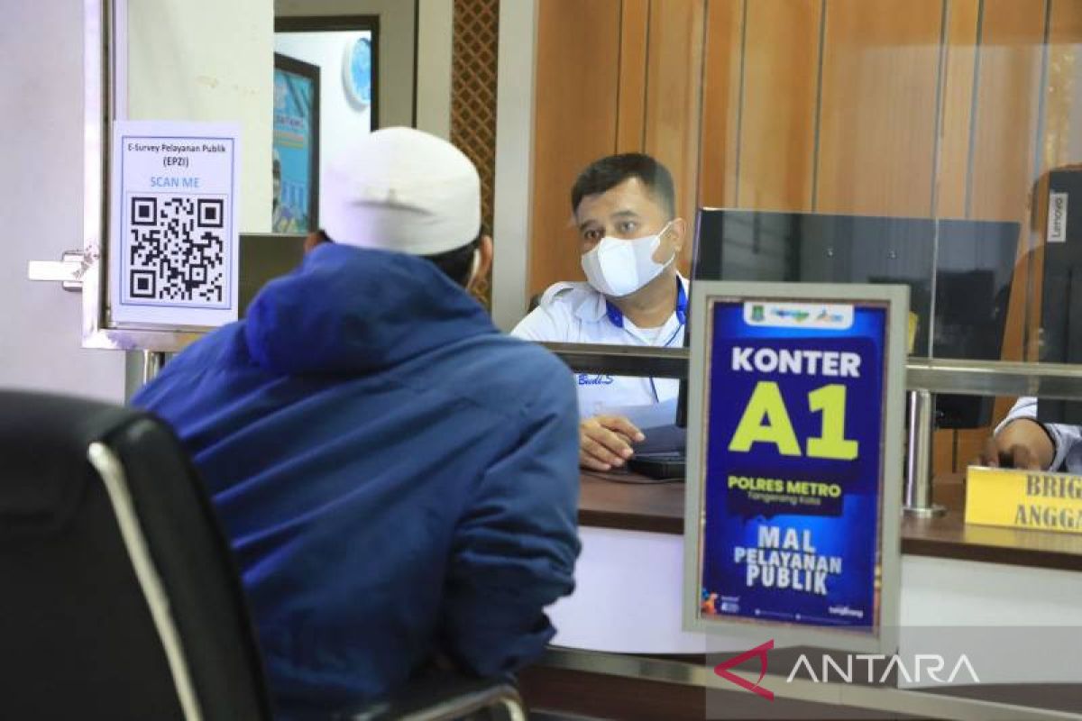 MPP Kota Tangerang melayani perpanjangan SIM dan SKCK