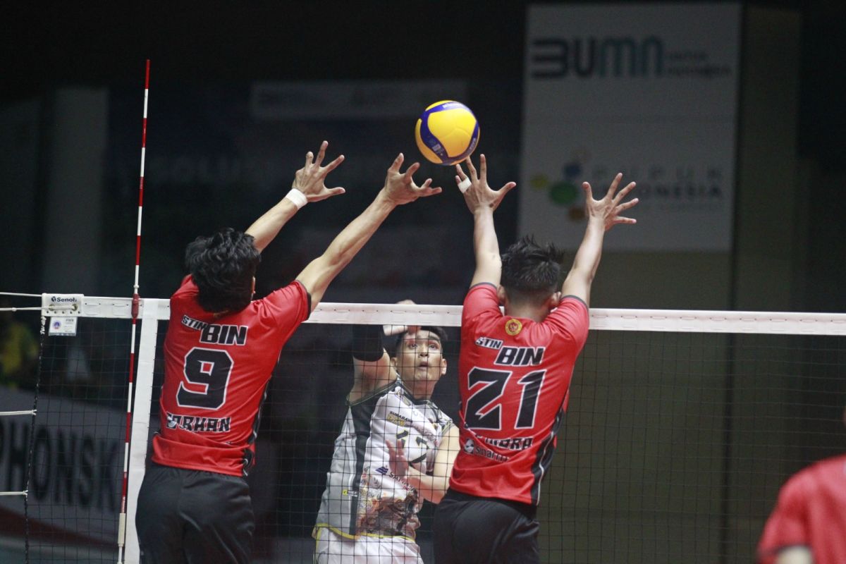 Proliga 2023: Jakarta STIN BIN hajar Samator 3-0