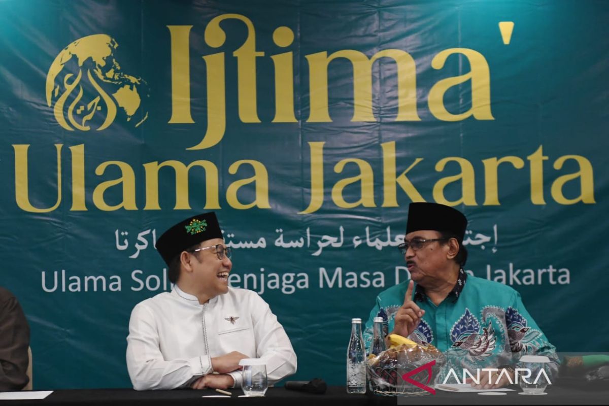 Muhaimin: Ijtima Ulama DKI Jakarta merespons situasi terkini
