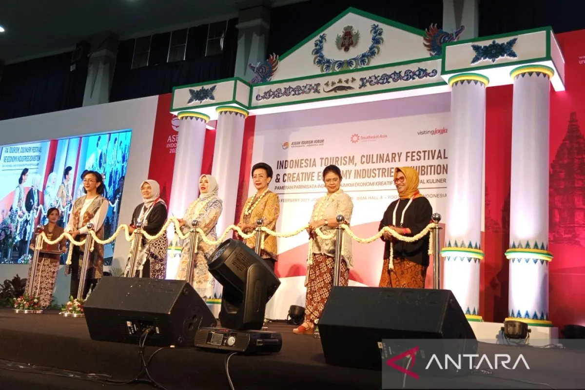 Nur Asia Uno buka Pameran Parekraf ATF 2023