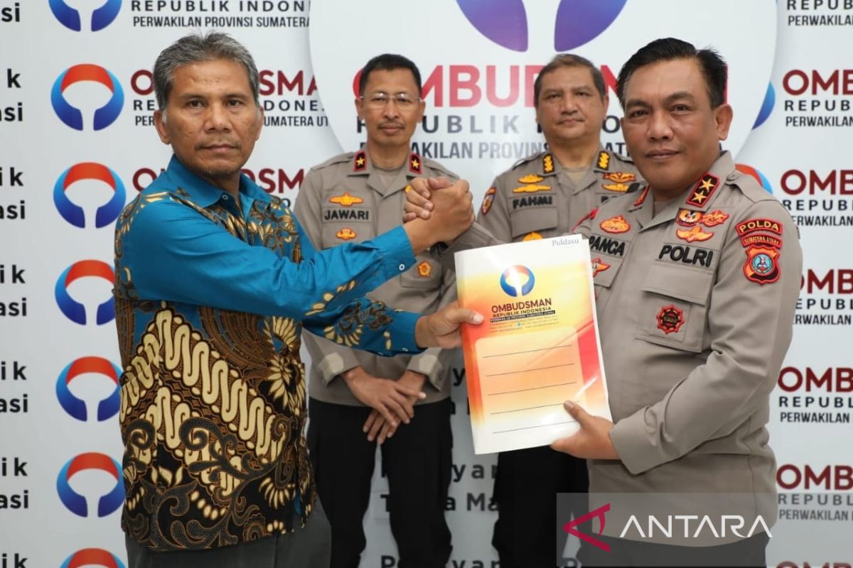 Polda Sumut penyumbang  predikat kepatuhan tinggi di institusi Polri