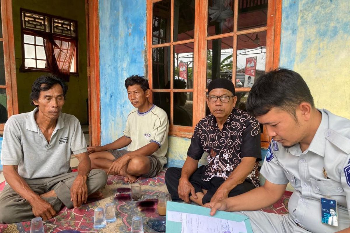 Jasa Raharja Banten Serahkan Santunan Korban Laka Lantas di Panimbang Pandeglang