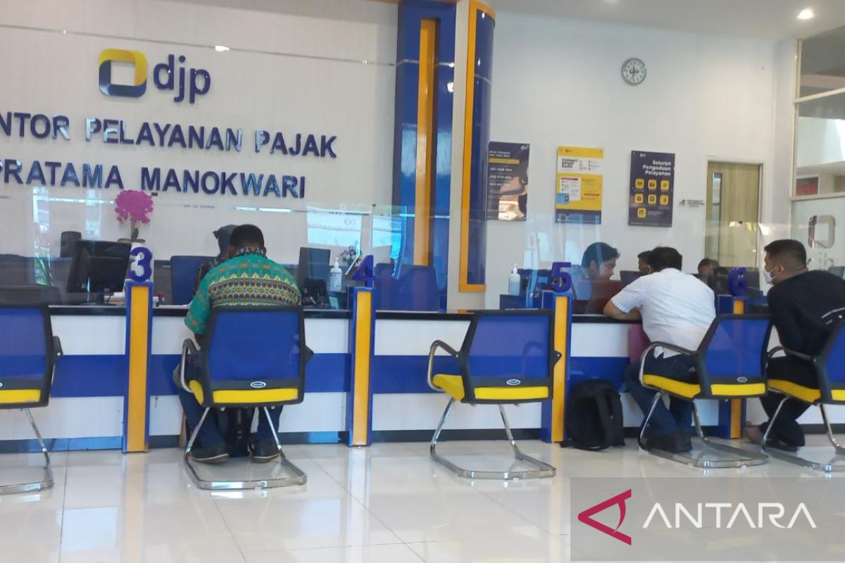 Penerimaan pajak KPP Manokwari pada 2022 Rp1,47 triliun